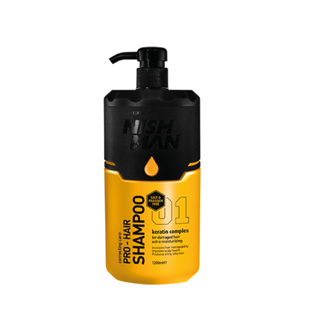 WEB (100) Shampoo NISH MAN 1250ml - Imagen 1