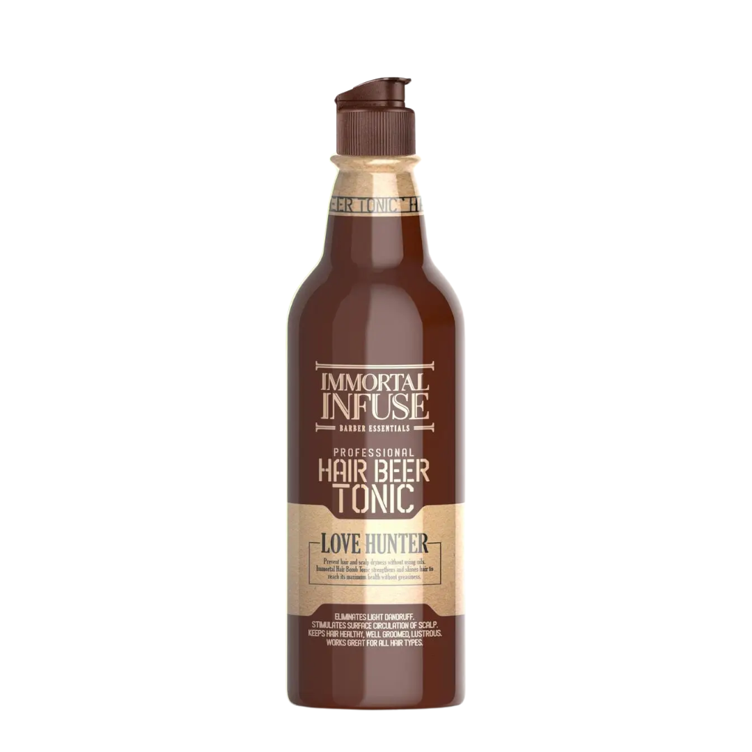 30 Hair Beer Tonic IMMORTAL Love Hunter 300ml - Imagen 1