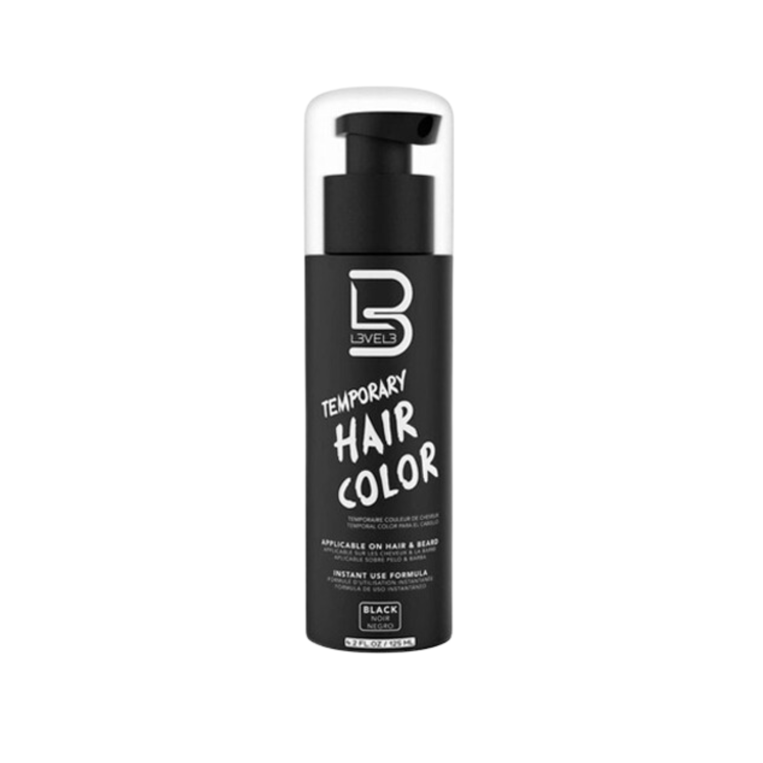 Trimmer JRL Dorada 1500x1500 Hair Color LEVEL3 Negro 125ml - Imagen 1