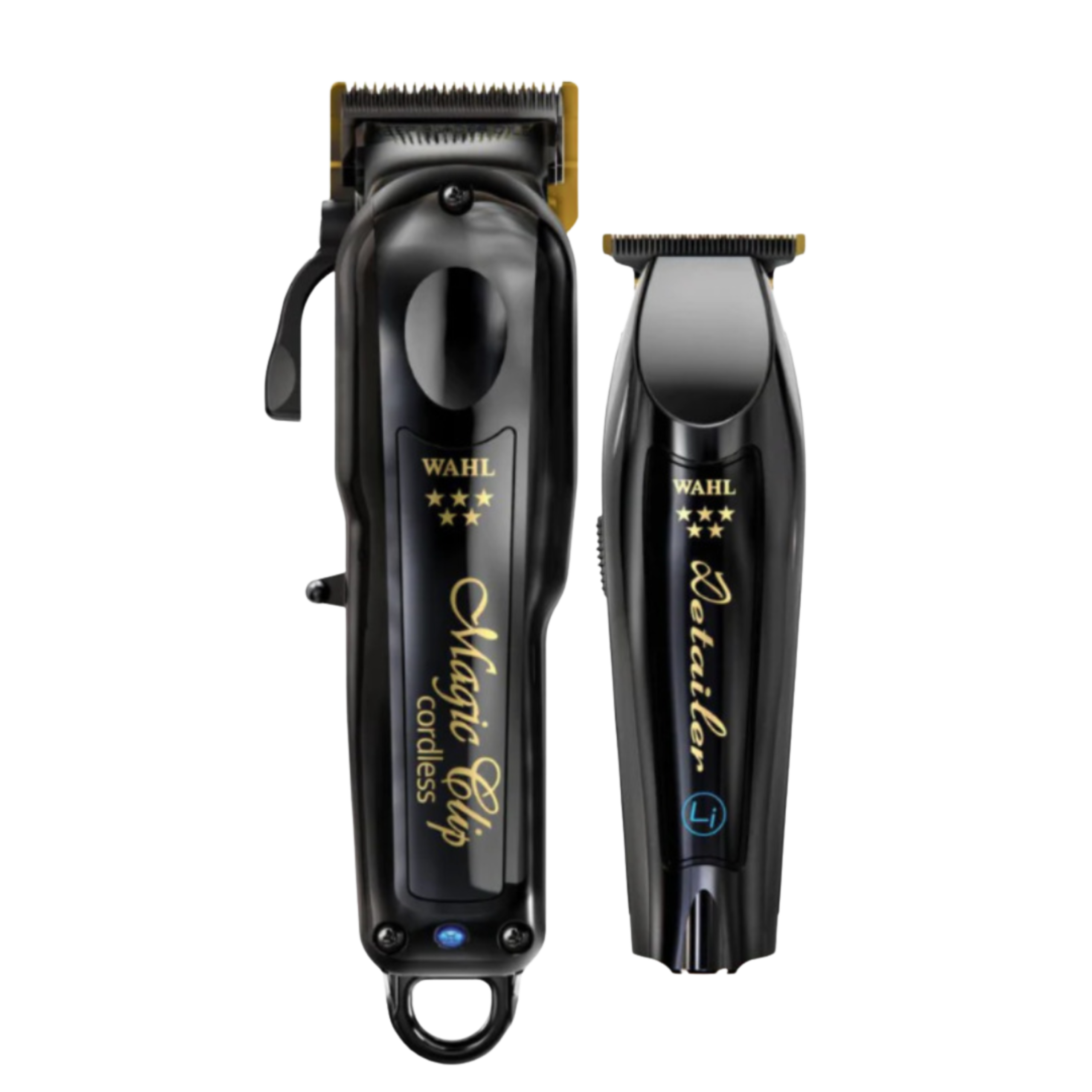 resolucion (2) Combo WAHL Clipper Magic Clip Cordless BLACK + Trimmer Detailer Li Cordless BLACK - Imagen 1