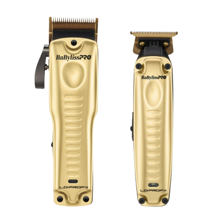 Combo BABYLISS Clipper + Trimmer Lo Pro FX Gold