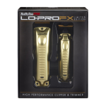 Combo BABYLISS Clipper + Trimmer Lo Pro FX Gold - Imagen 2