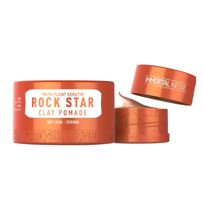 Cera IMMORTAL Rock Star Clay Pomade 150ml - Imagen 2