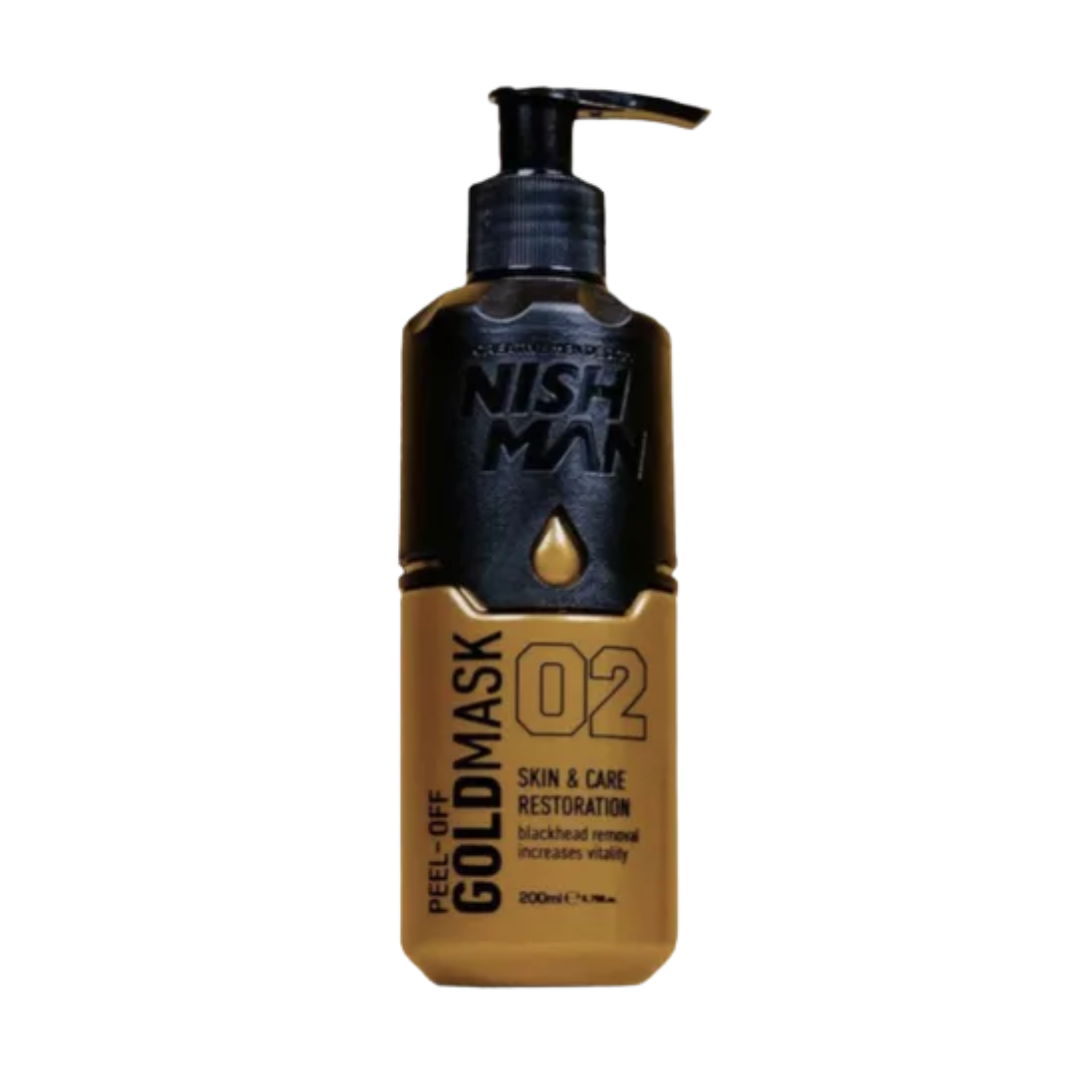 web - 2025-01-23T125905.487 Mascarilla Facial NISH MAN Gold Mask 200ml - Imagen 1