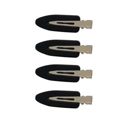 Tomadores / Pinzas Planas Styling Negro con Dorado