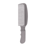 Peineta Flat microdientes Gris