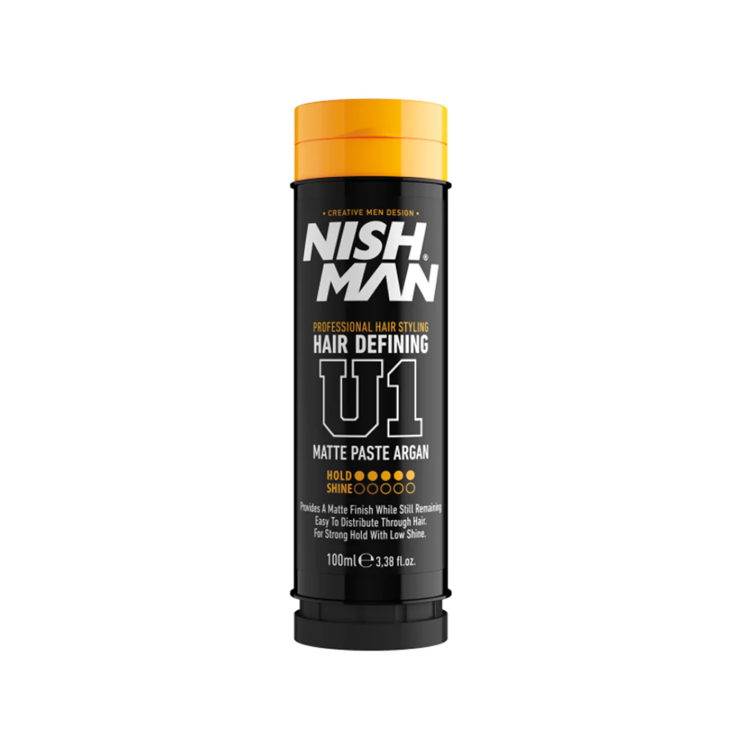 web - 2025-01-23T113618.577 Cera NISH MAN U1 Matte Argan 100ml - Imagen 1