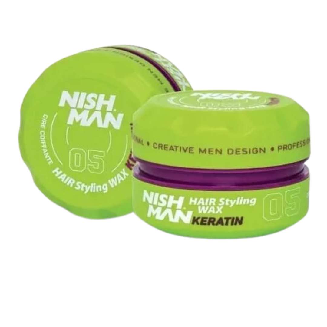 web extravagante Cera NISH MAN 05 Keratin 150ml - Imagen 1