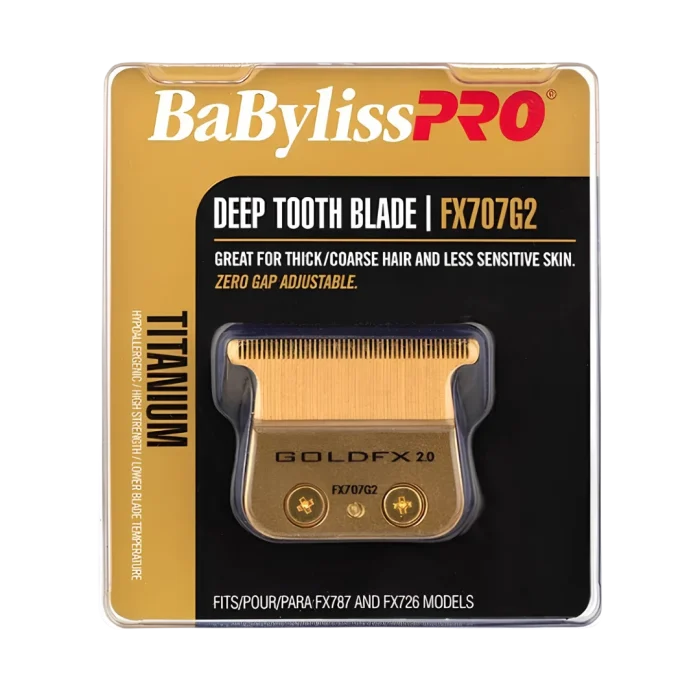 Cuchilla Trimmer BABYLISS Skeleton Gold Fx 2.0 - Imagen 2