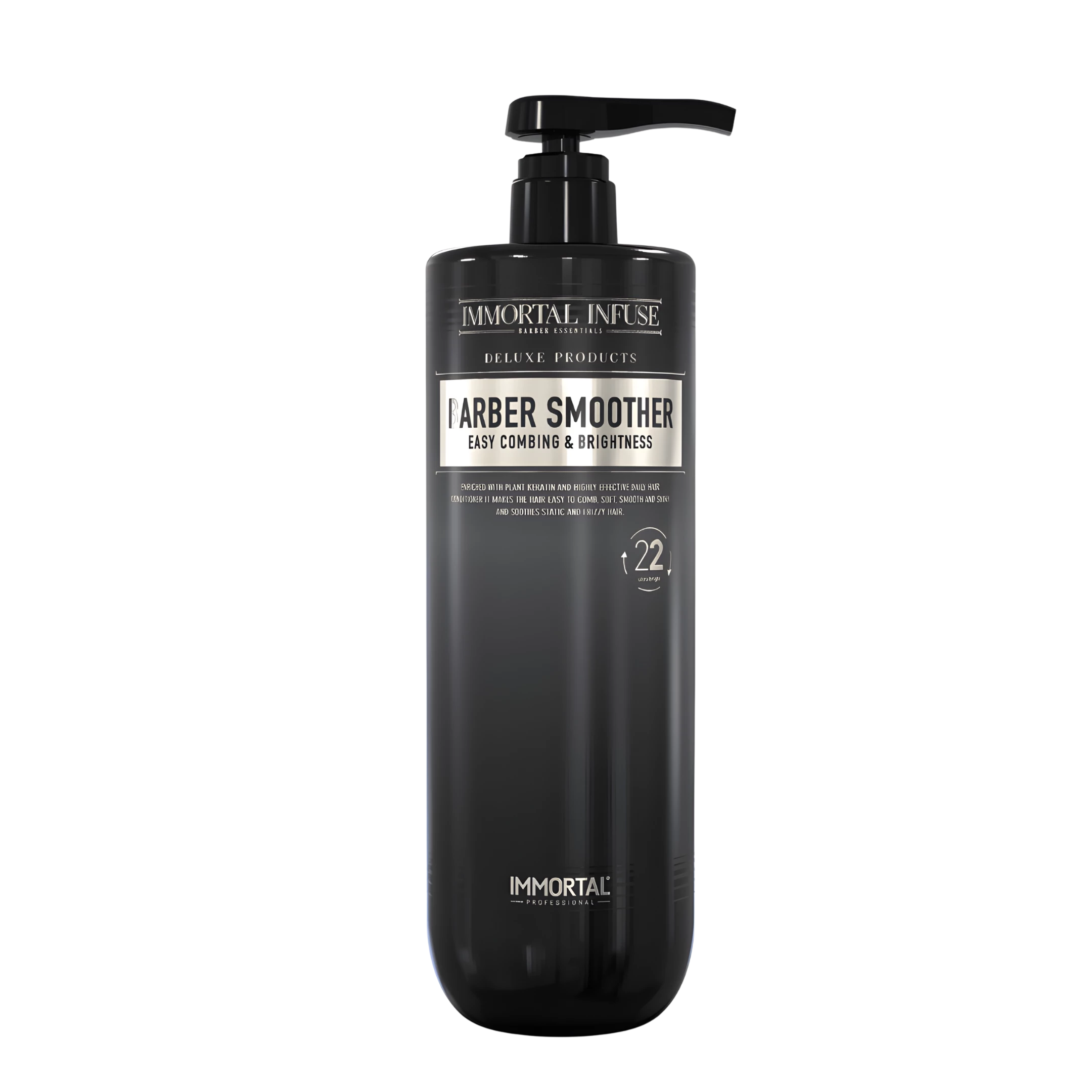 acondicionador-immortal-extravagantebarber Acondicionador IMMORTAL Barber Smoother 1000ml - Imagen 1