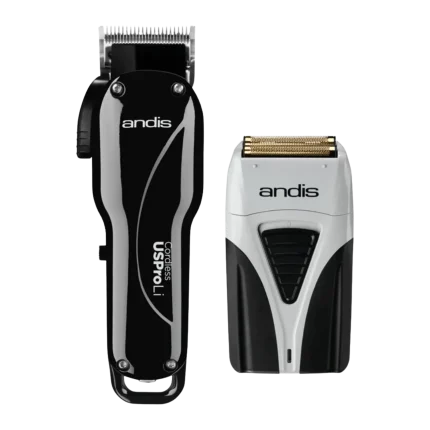 Combo ANDIS Clipper US Pro Li + Shaver Profoil