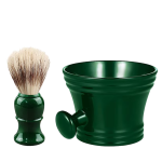Hisopo de Barbería + Tazón Verde