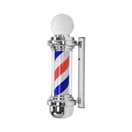 Pole Barber Clásico con Esfera Silver 68cm