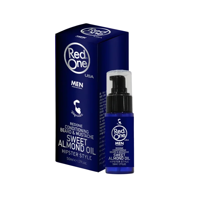 Aceite de Barba RED ONE Sweet Almond 50ml - Imagen 2