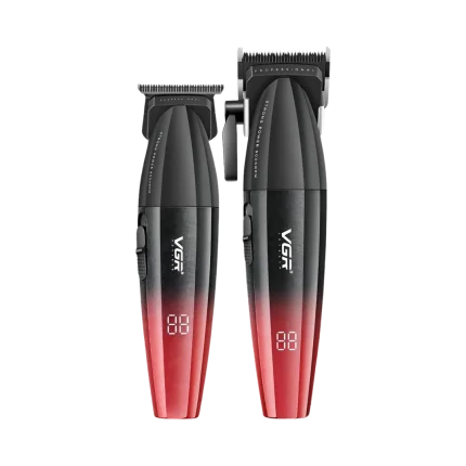 Combo VGR Clipper + Trimmer V640 Red