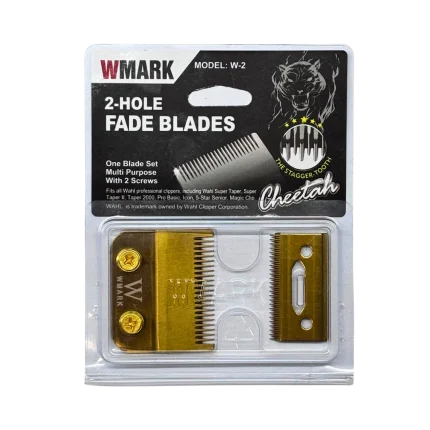 Cuchilla Clipper WMARK 2-Hole Fade Blades