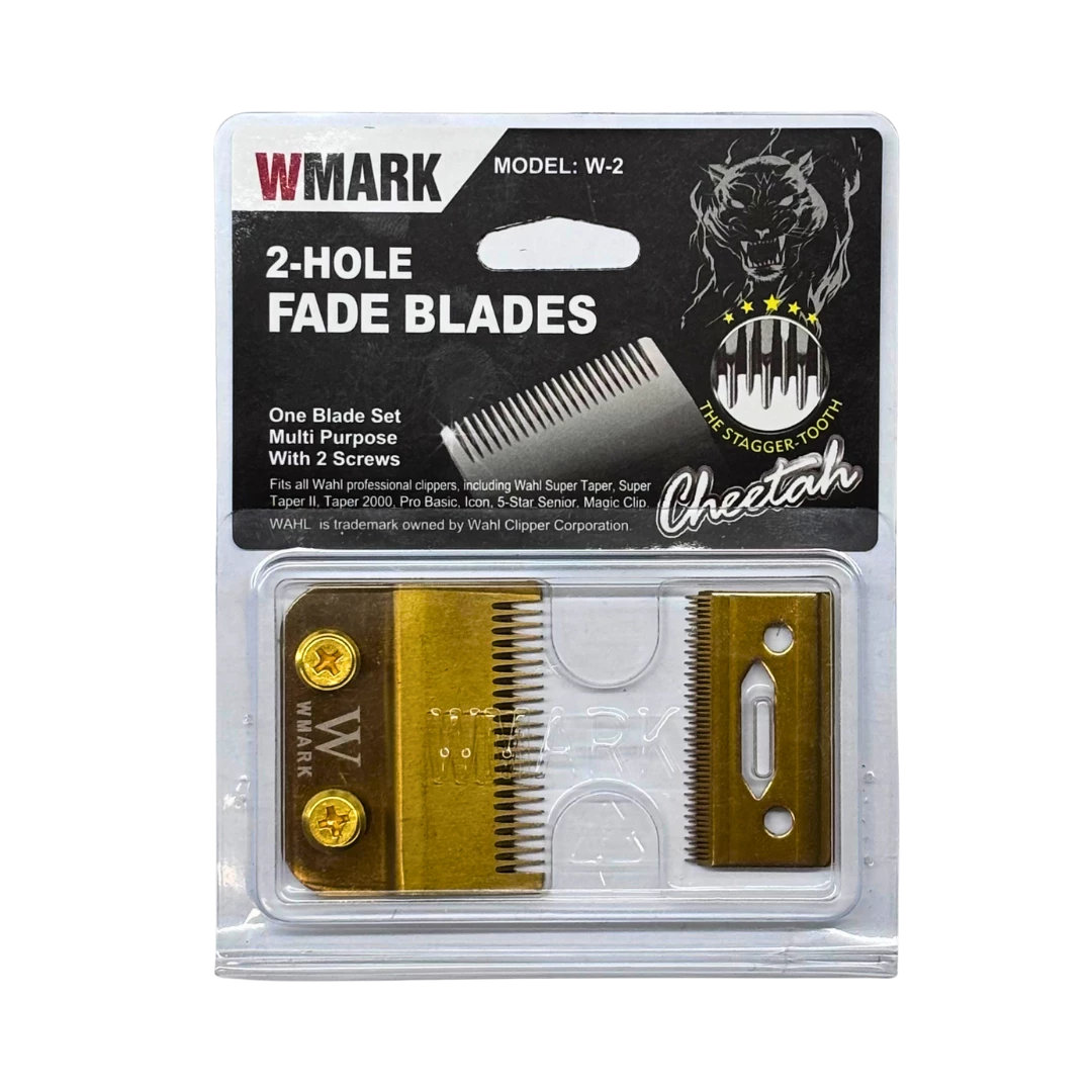 cuchilla-clipper-wmark-fade-extravagantebarber Cuchilla Clipper WMARK 2-Hole Fade Blades - Imagen 1