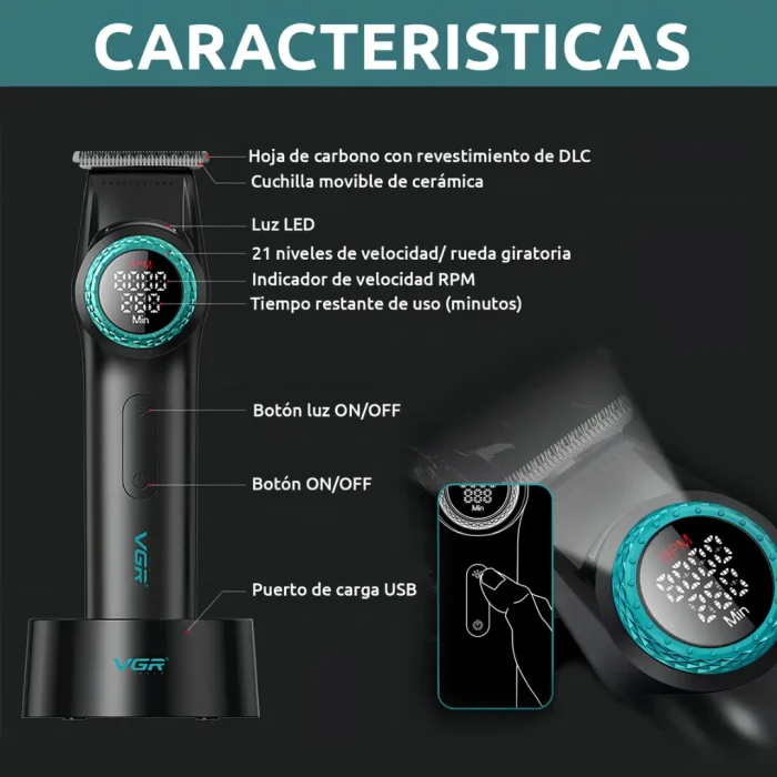 Trimmer VGR V-997 - Imagen 3