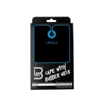 Capa LEVEL3 Cuello Silicona Negra Borde Azul - Imagen 2