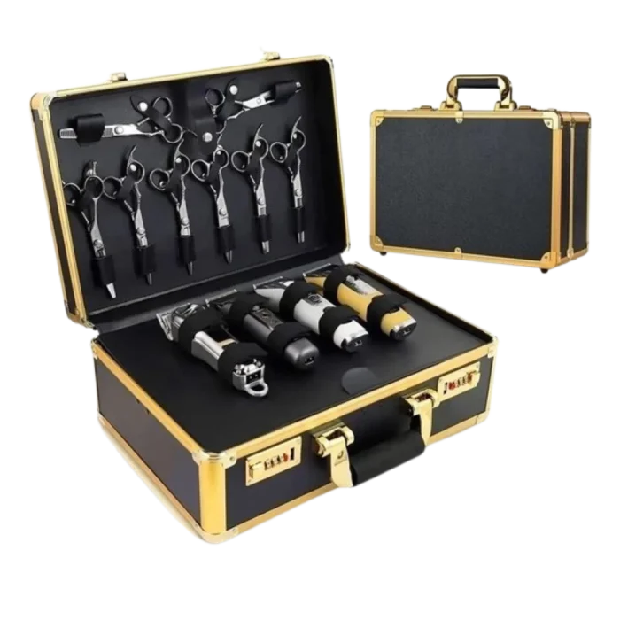 Maleta HAIR STAR Negro - Dorado - Imagen 3