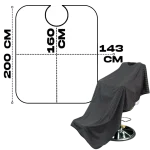 Capa XL Cuello Silicona Rayas - Imagen 5