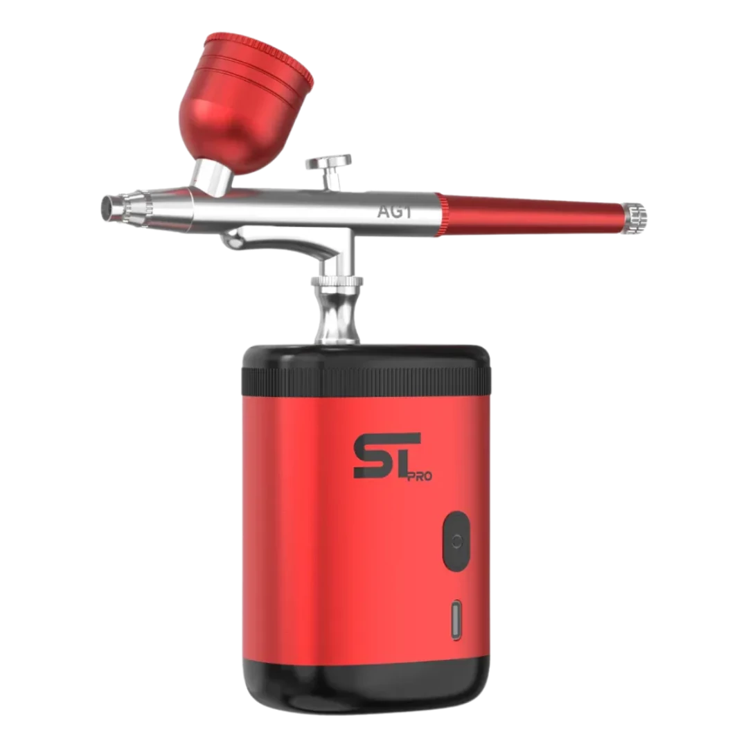 aerografo-st-red-extravagantebarber Aerógrafo ST Red - Imagen 1