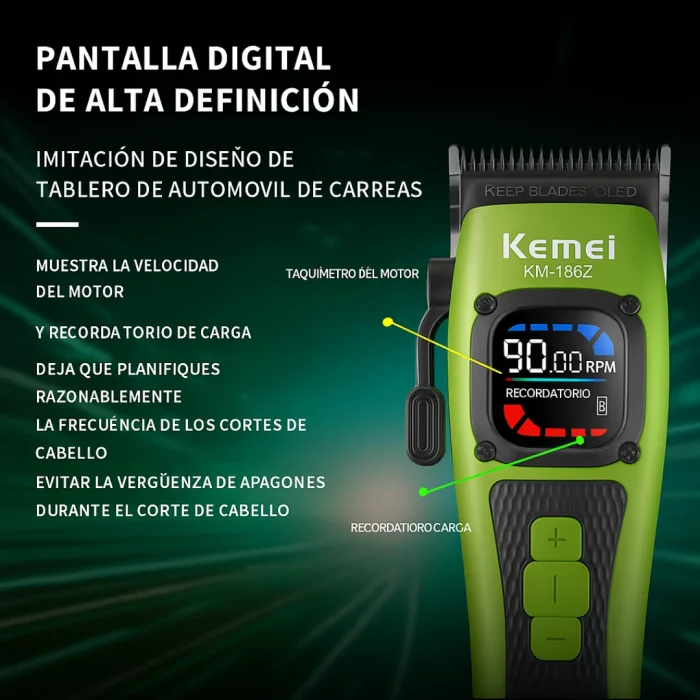 Clipper KEMEI KM-1862 - Imagen 3