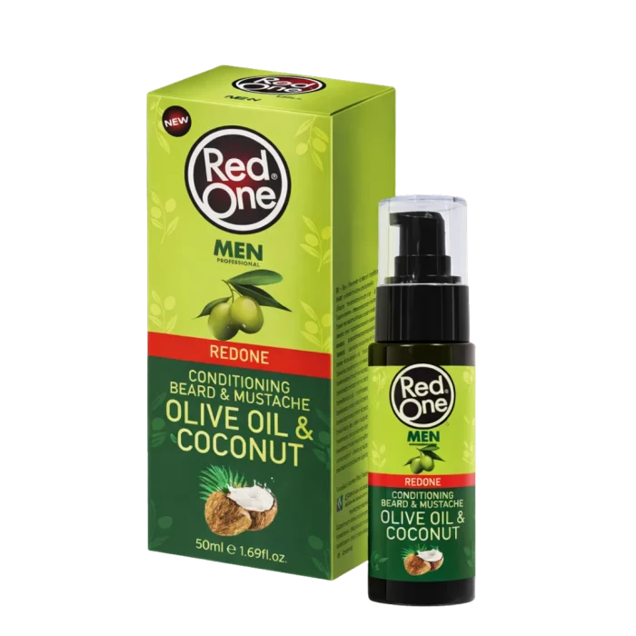 Aceite de Barba RED ONE Olive Oil & Coconut 50ml - Imagen 2