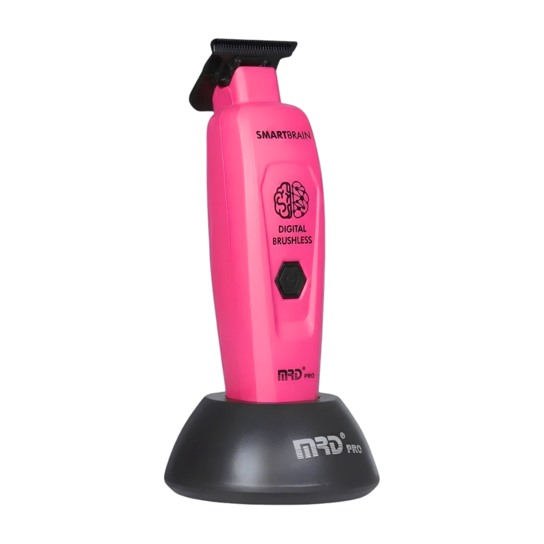 trimmer-mrd-gmt-90-4-blanca-extravagantebarber (2) Trimmer MRD Smartbrain GMT-90-4 Rosa - Imagen 1