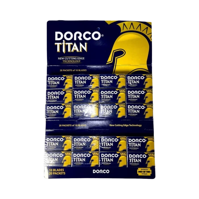 Filo Hojilla DORCO Titan 200 uds. Dobles - Imagen 3