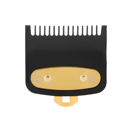Peine Alzada Alternativo Negro - Dorado 0.5"