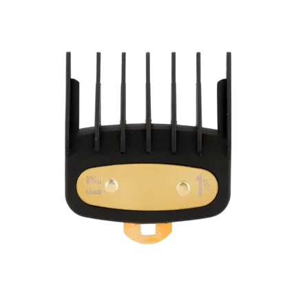 Peine Alzada Alternativo Negro - Dorado 1.5"