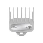 Peine Alzada Alternativo Plateado 1.5"