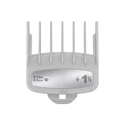 Peine Alzada Alternativo Plateado 1.5"