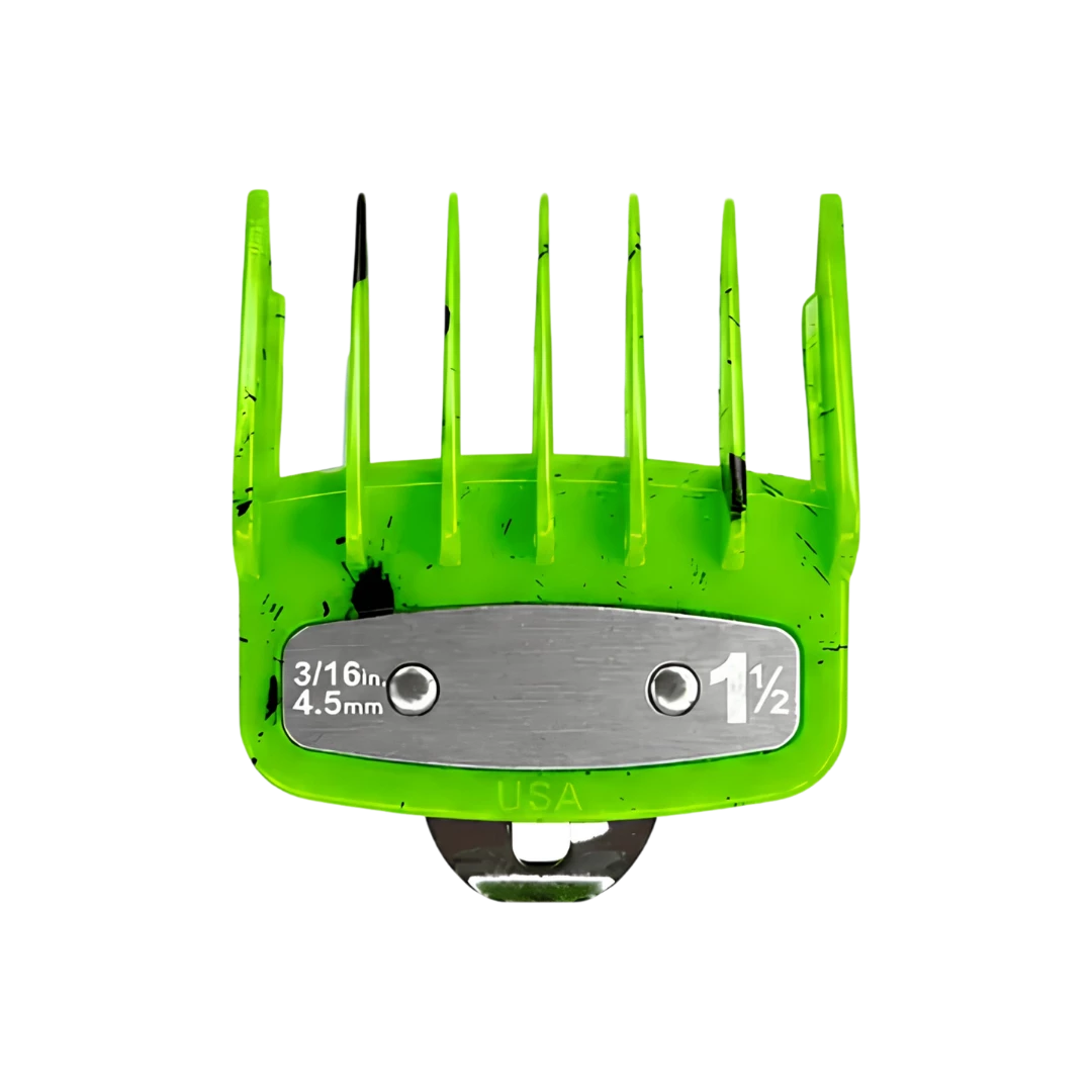 peine-alzada-alternativo-verde-1-5-extravagantebarber Peine Alzada Alternativo Verde 1.5" - Imagen 1
