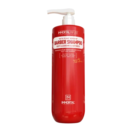 Shampoo IMMORTAL Barber With Plant Keratin 1000ml