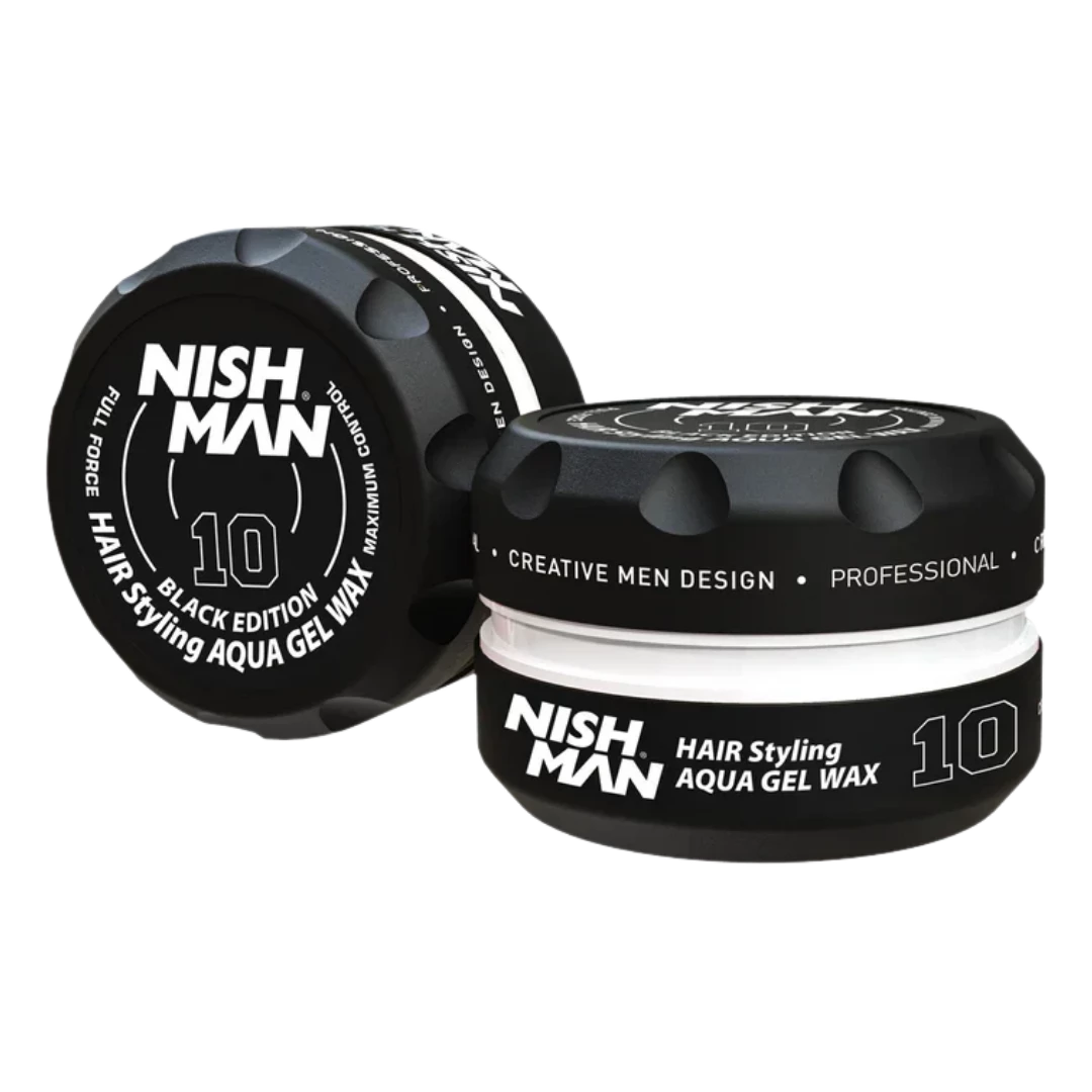 cera-nish-man-full-force-black-edition-150-ml-extravagantebarber Cera NISH MAN 10 Full Force Black Edition 150ml - Imagen 1