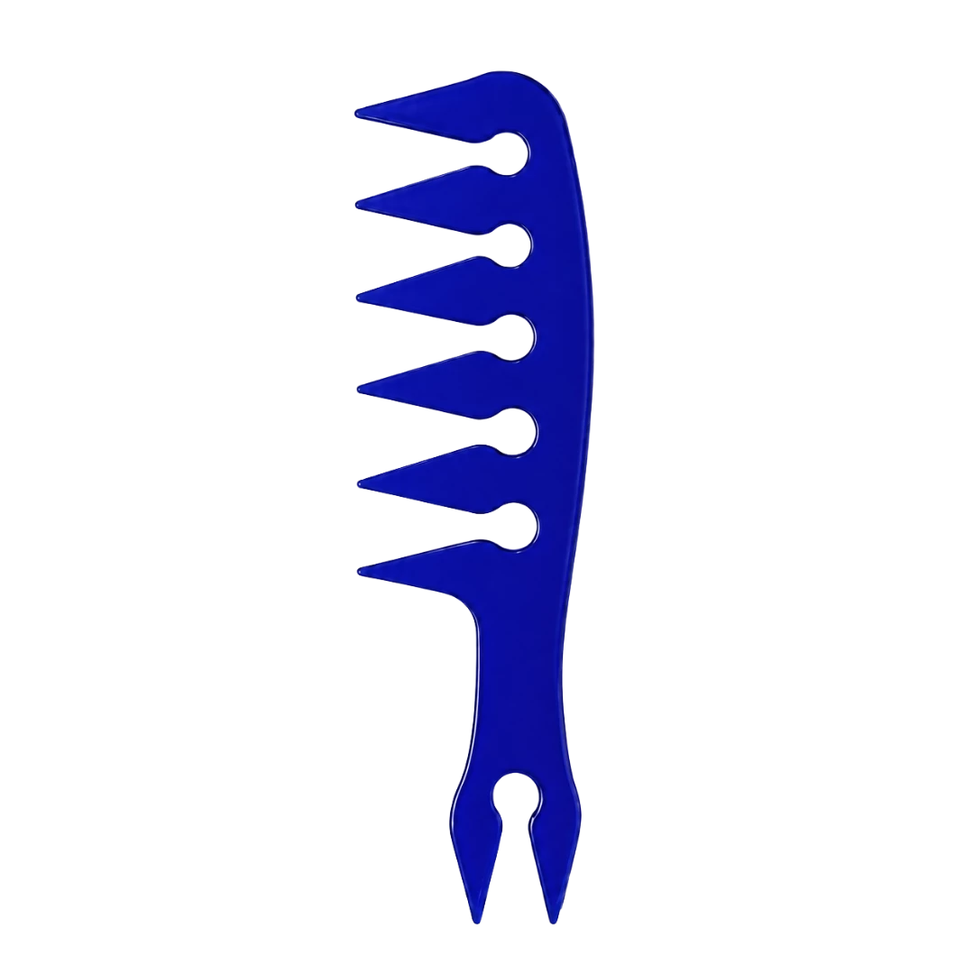 peineta-de-textura-azul-extravagantebarber Peineta de Textura Azul - Imagen 1