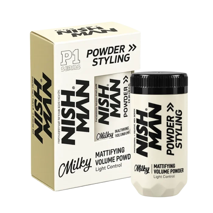 Polvo de Textura NISH MAN P1 Milky 20gr - Imagen 2