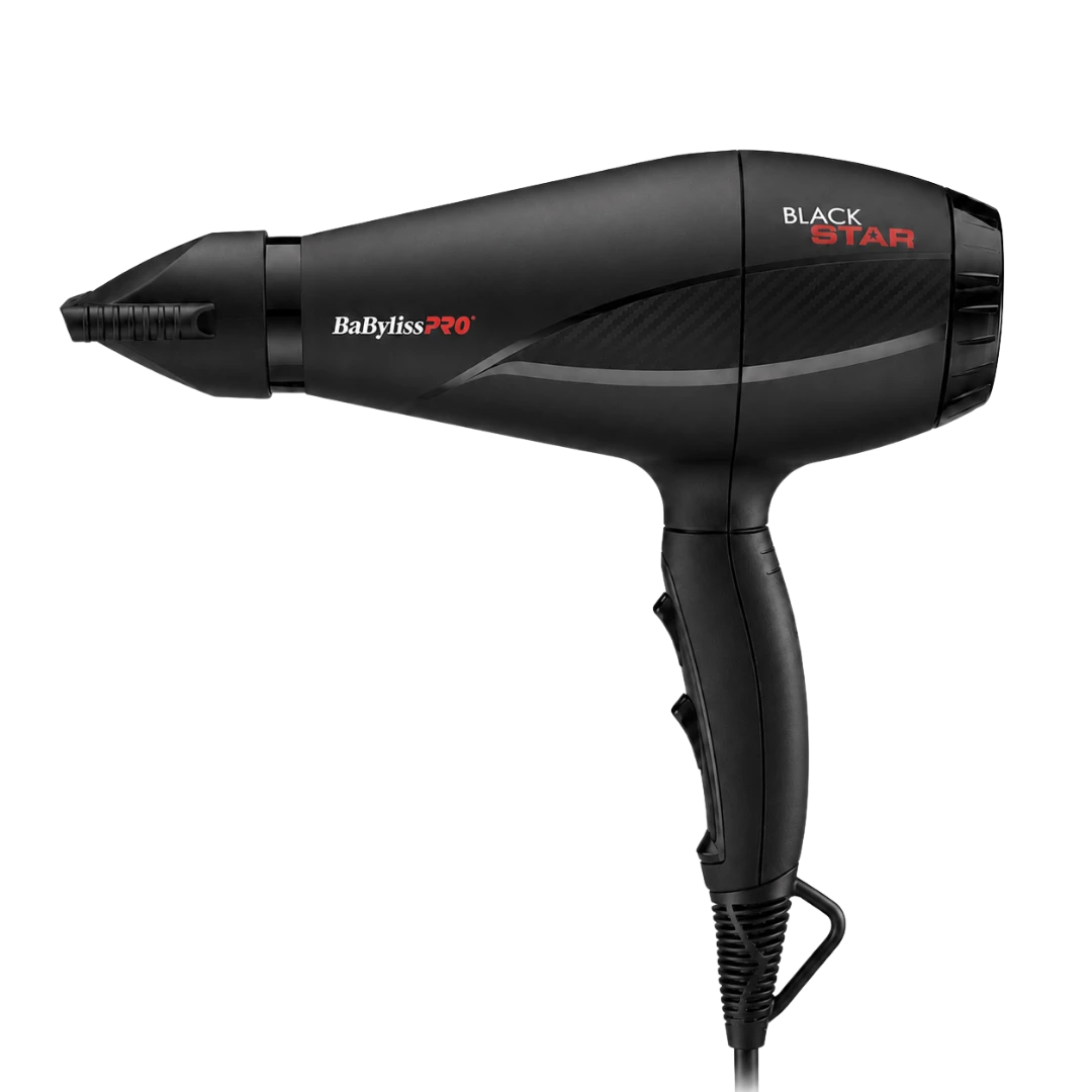 secador-babyliss-black-star-extravagantebarber Secador BABYLISS Black Star - Imagen 1